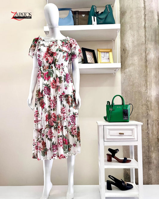 Vestido Indigo y Lace