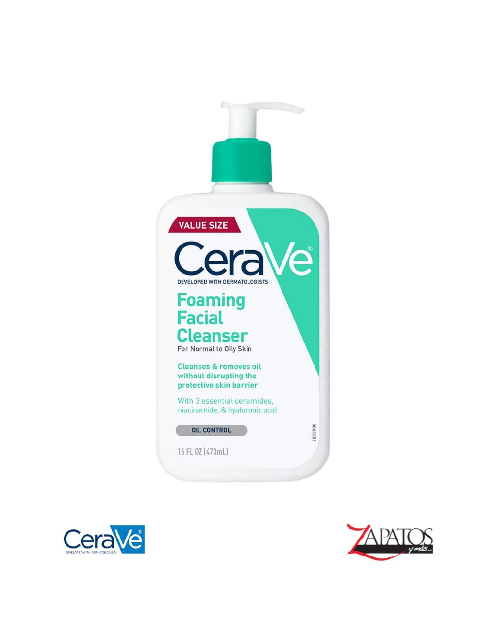 Cerave Gel Limpiador facial 562 ml