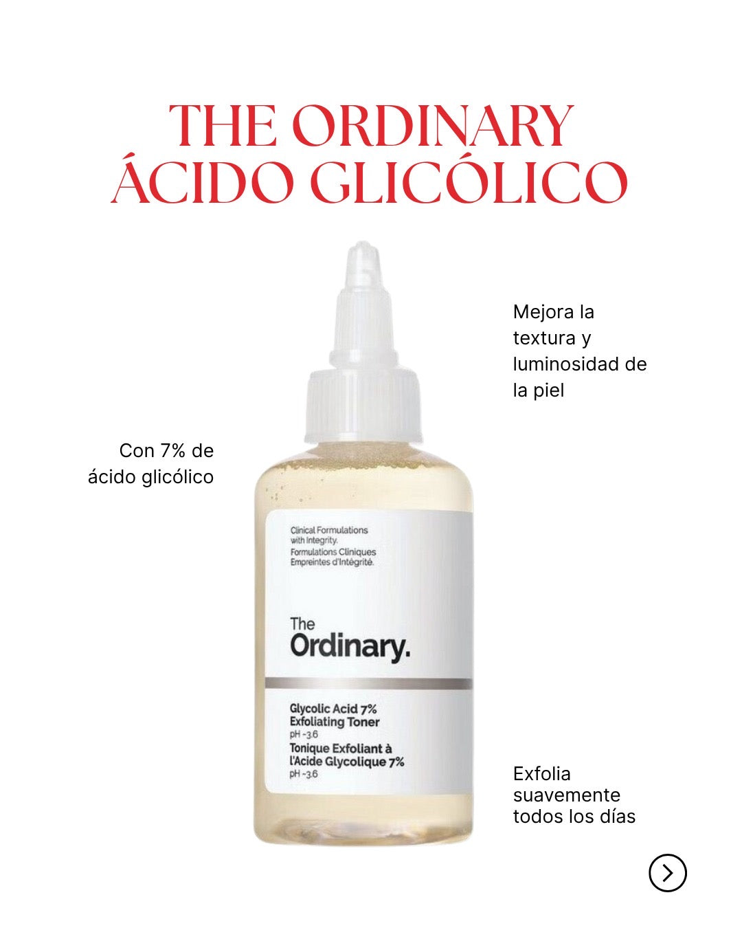 The Ordinary Ácido Glicólico 100 ml
