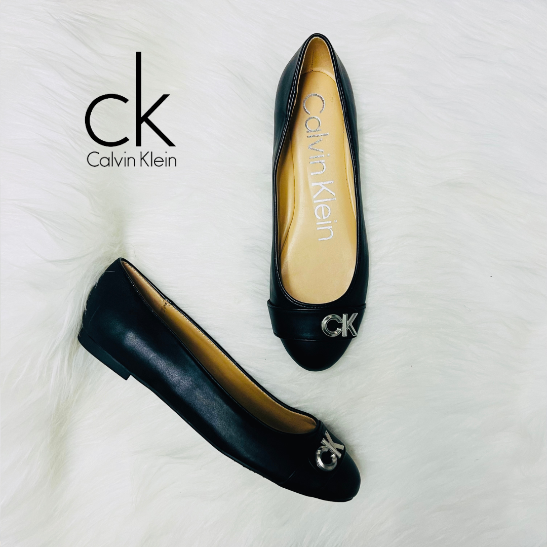 Calvin Klein Flats negra