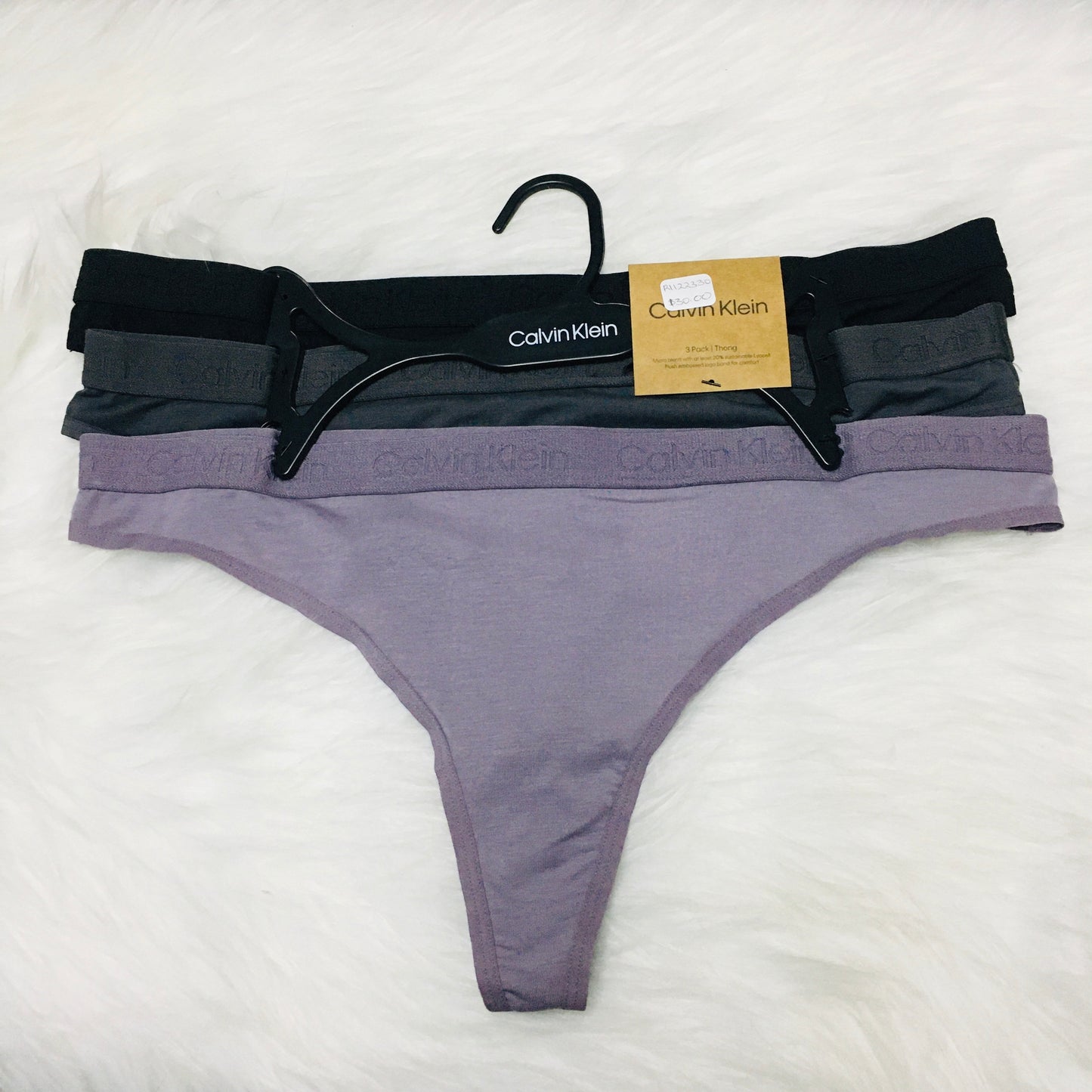 Panties tipo hilo Calvin Klein