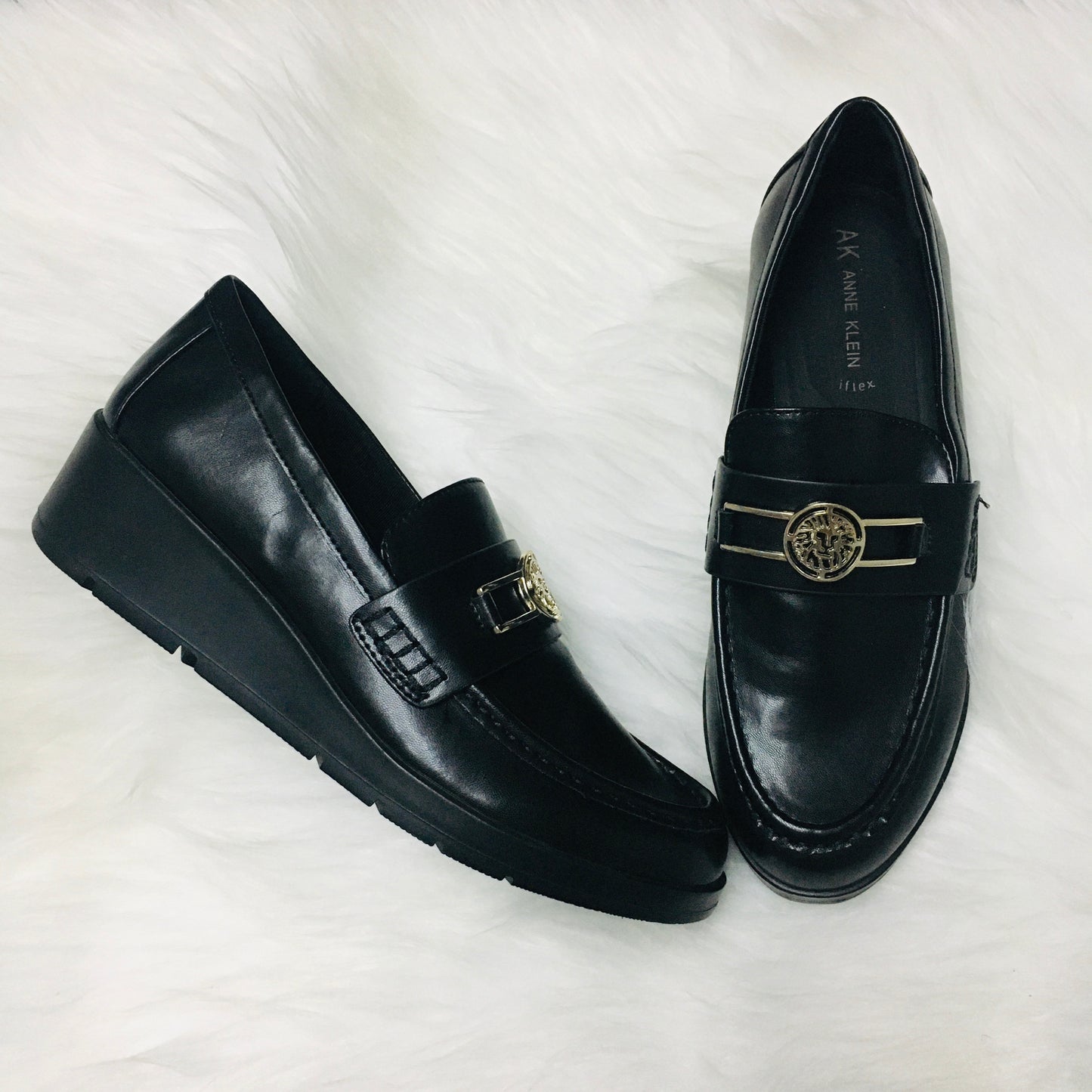 Anne Klein Mocasines Cuña