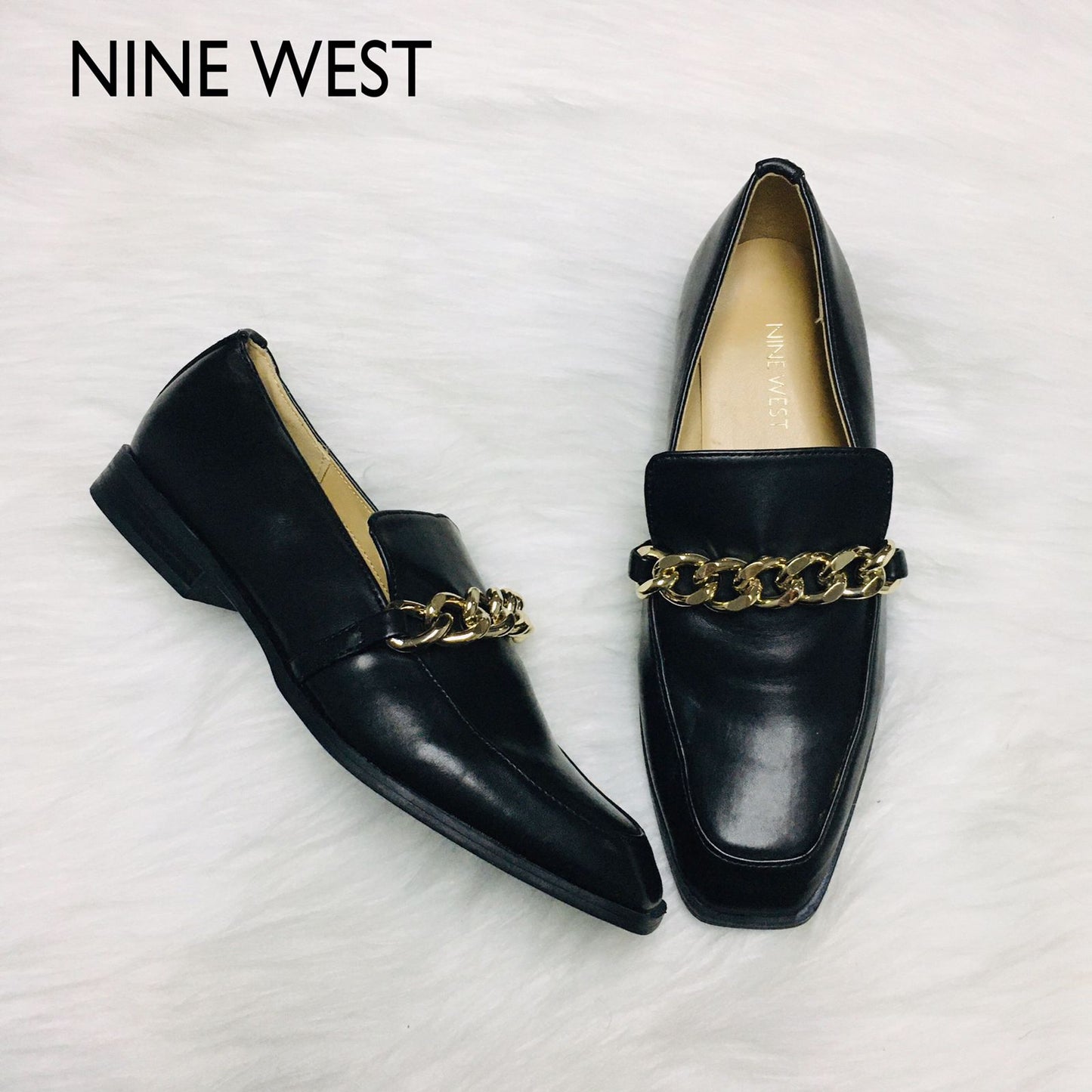 Mocasines Nine West negros